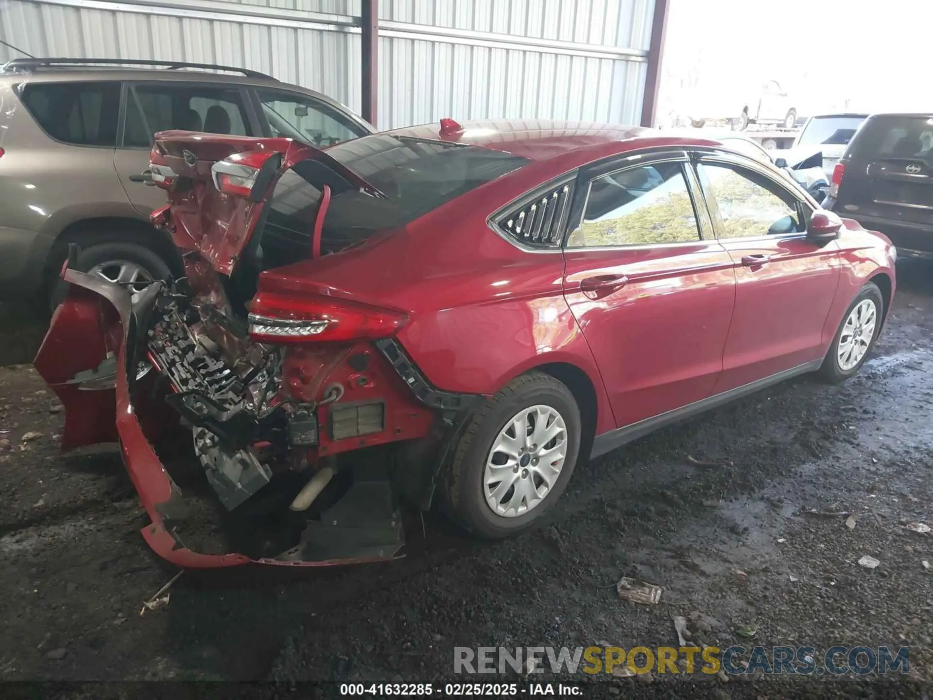 4 fotografías del automóvil dañado 3FA6P0G72LR253047 FORD FUSION 2020