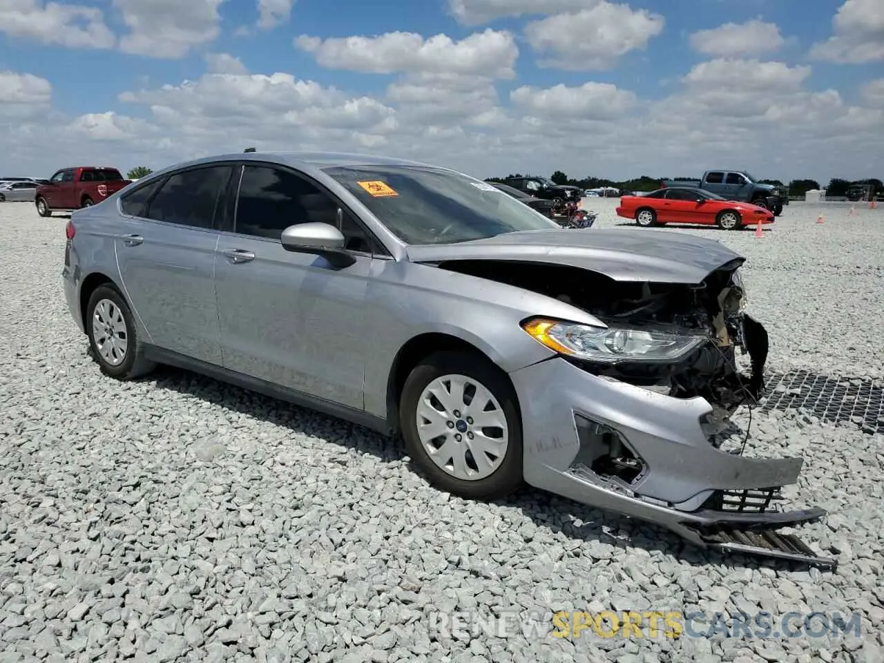 4 fotografías del automóvil dañado 3FA6P0G73LR104498 FORD FUSION 2020