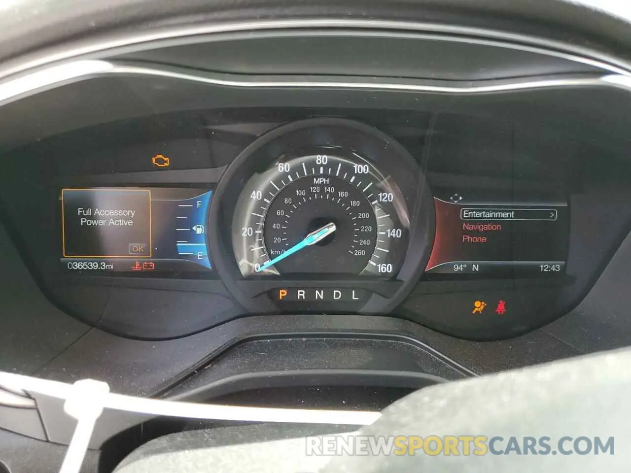 9 fotografías del automóvil dañado 3FA6P0G73LR104498 FORD FUSION 2020