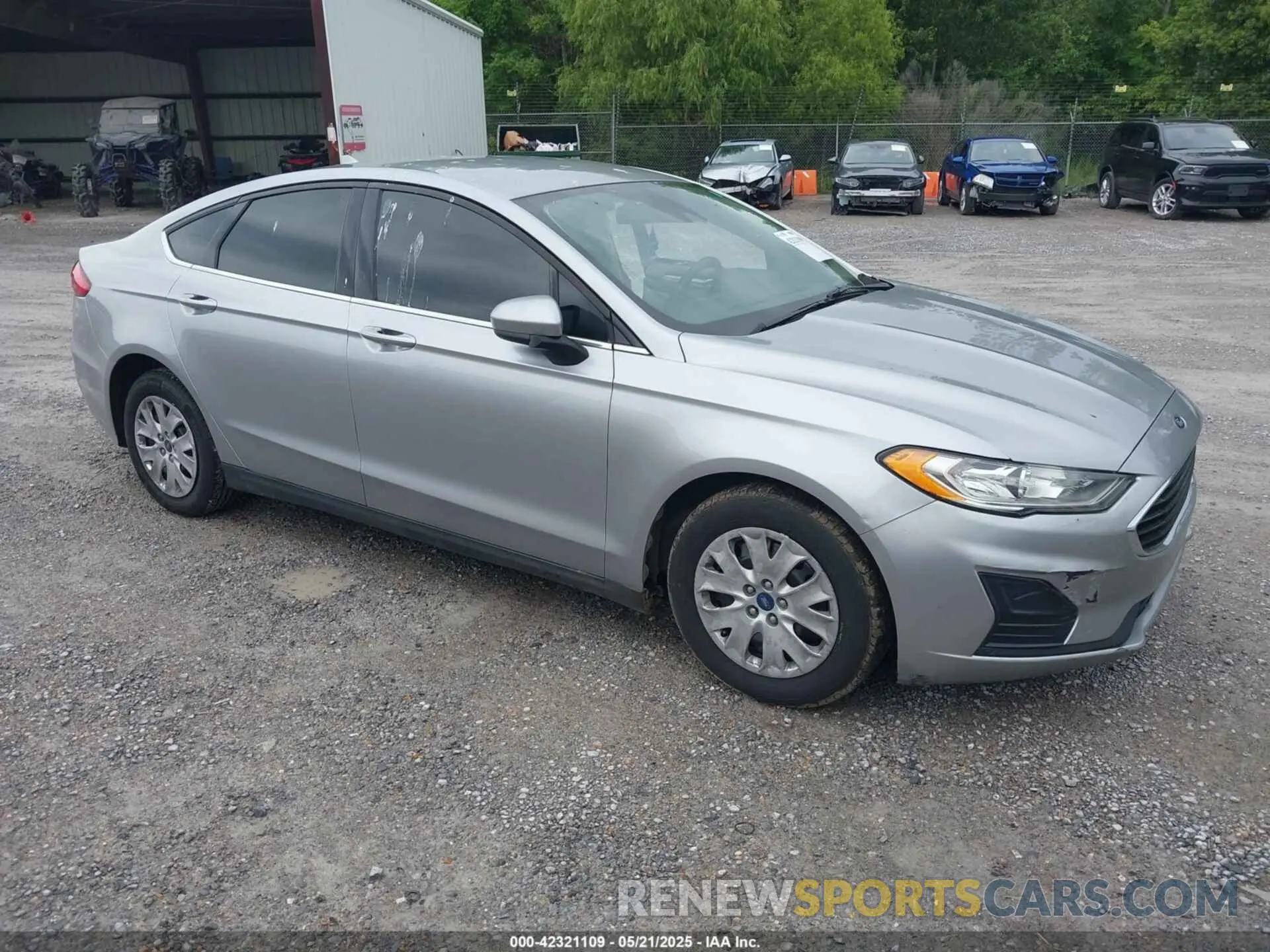 1 fotografías del automóvil dañado 3FA6P0G75LR160944 FORD FUSION 2020