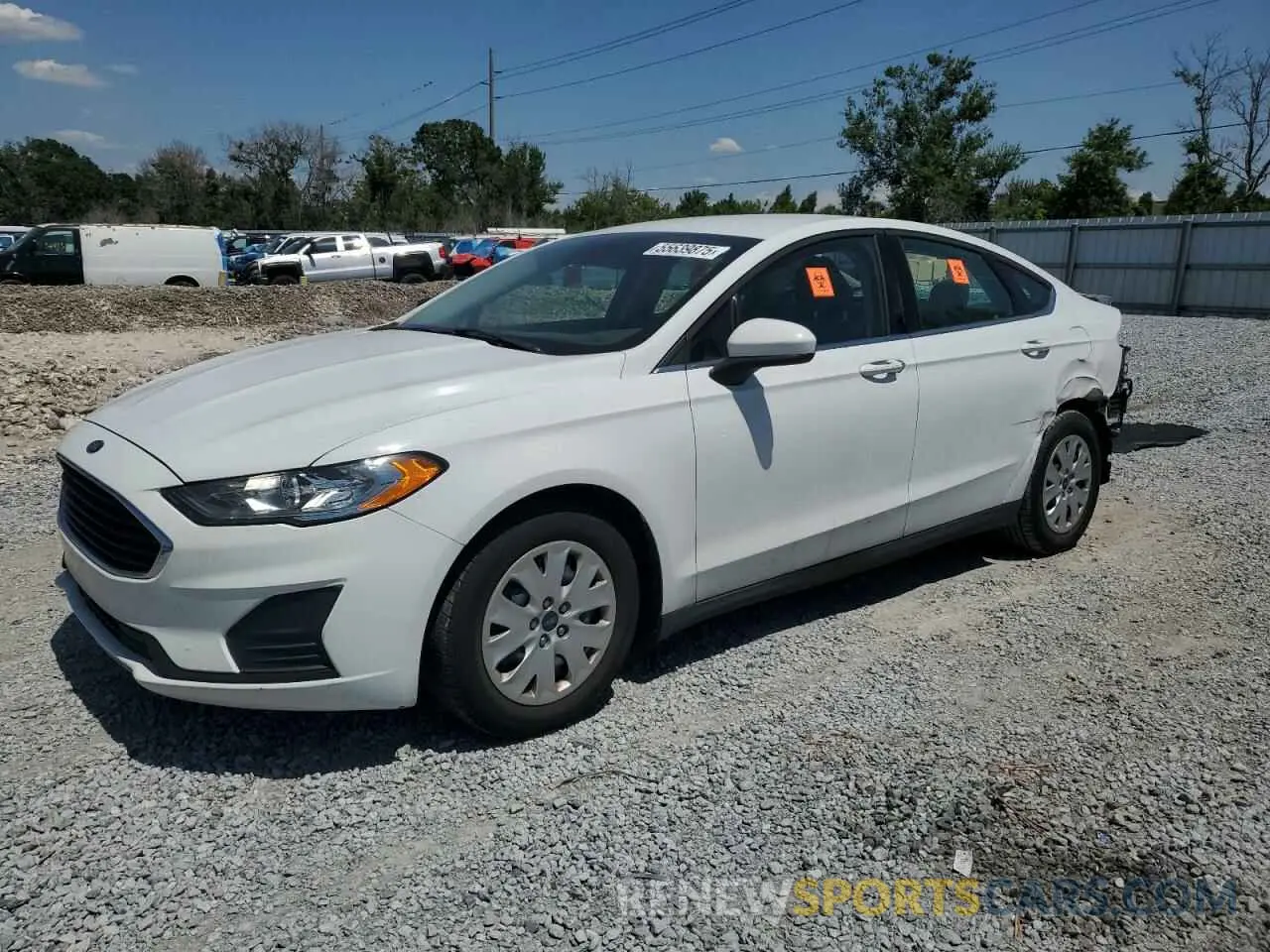 1 fotografías del automóvil dañado 3FA6P0G77LR104231 FORD FUSION 2020