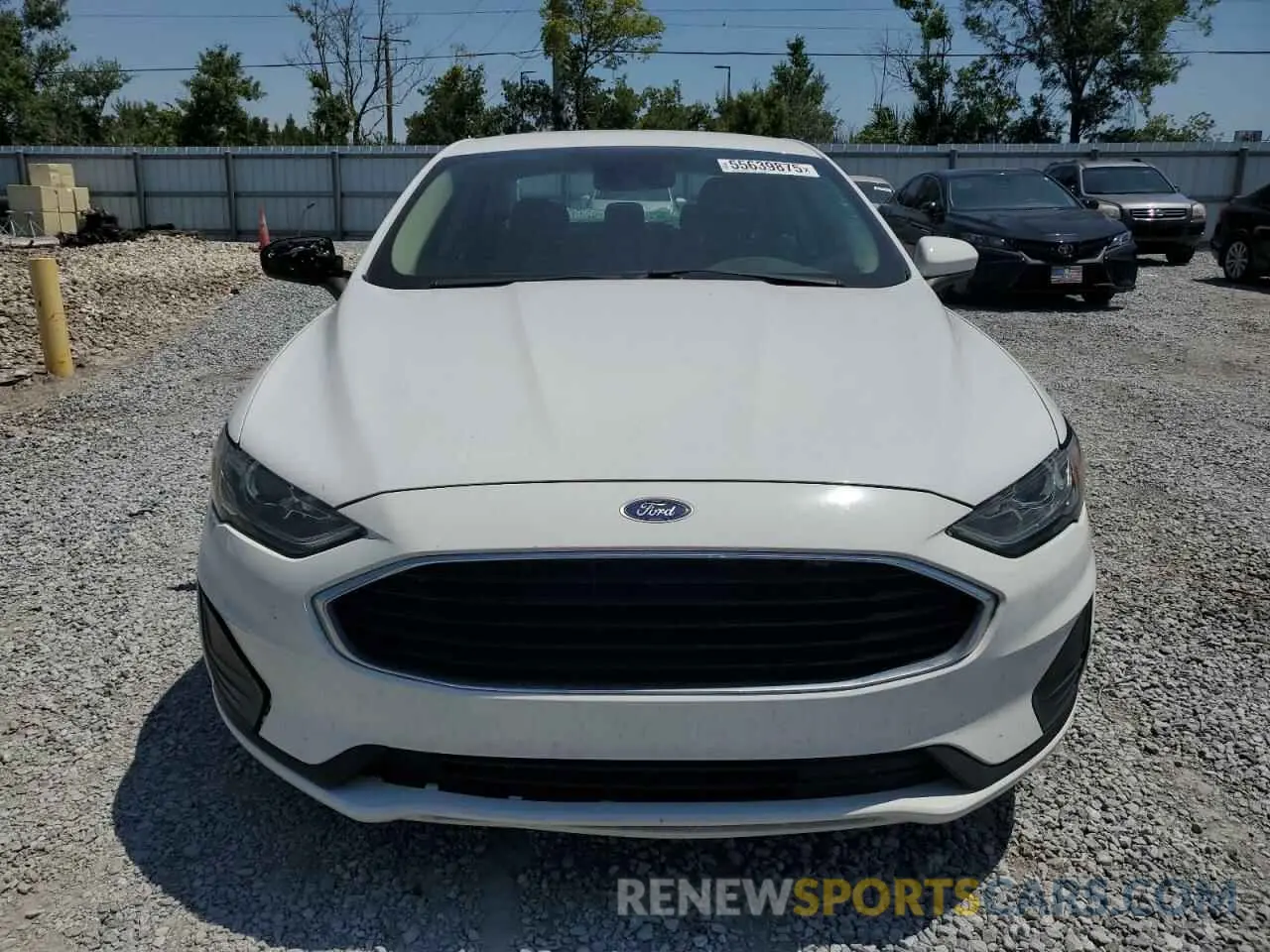 5 fotografías del automóvil dañado 3FA6P0G77LR104231 FORD FUSION 2020
