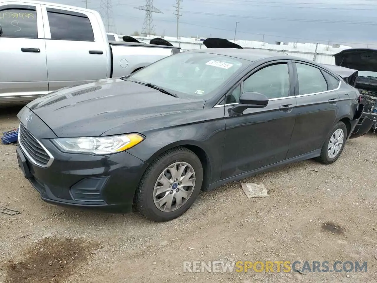 1 fotografías del automóvil dañado 3FA6P0G79LR160137 FORD FUSION 2020