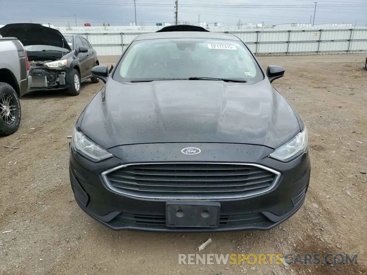 5 fotografías del automóvil dañado 3FA6P0G79LR160137 FORD FUSION 2020