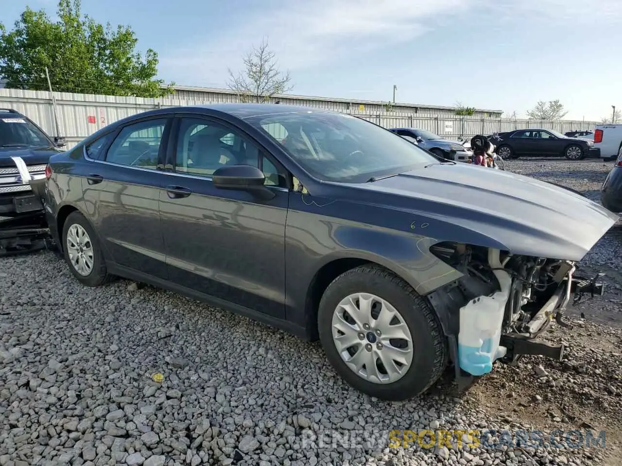 4 fotografías del automóvil dañado 3FA6P0G7XLR106796 FORD FUSION 2020