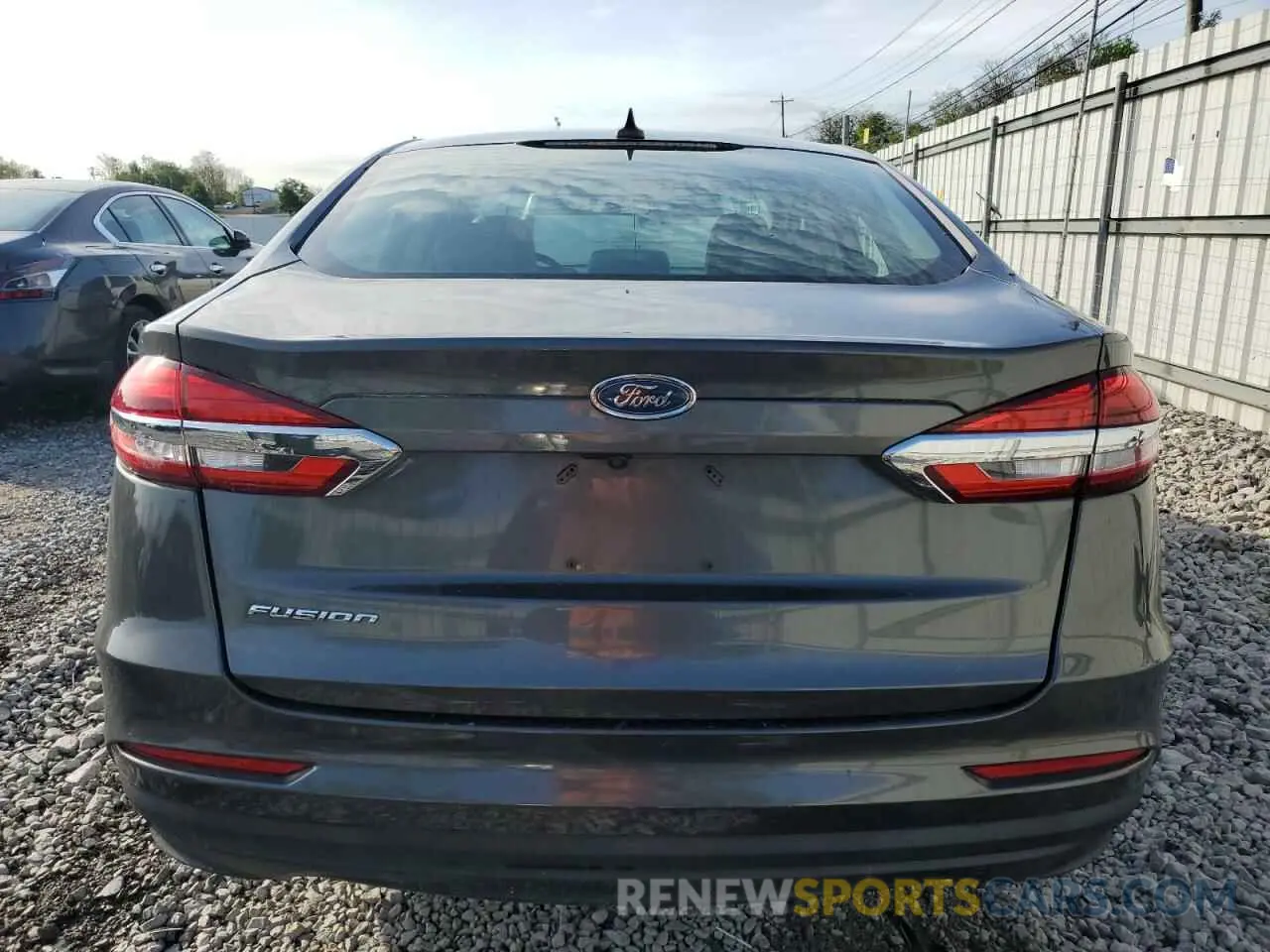 6 fotografías del automóvil dañado 3FA6P0G7XLR106796 FORD FUSION 2020