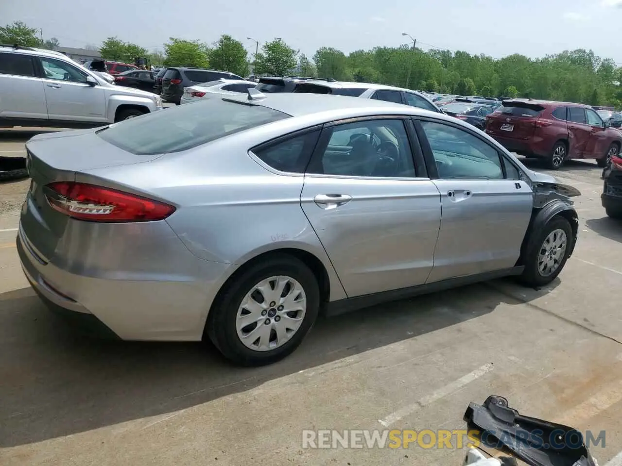 3 fotografías del automóvil dañado 3FA6P0G7XLR266631 FORD FUSION 2020