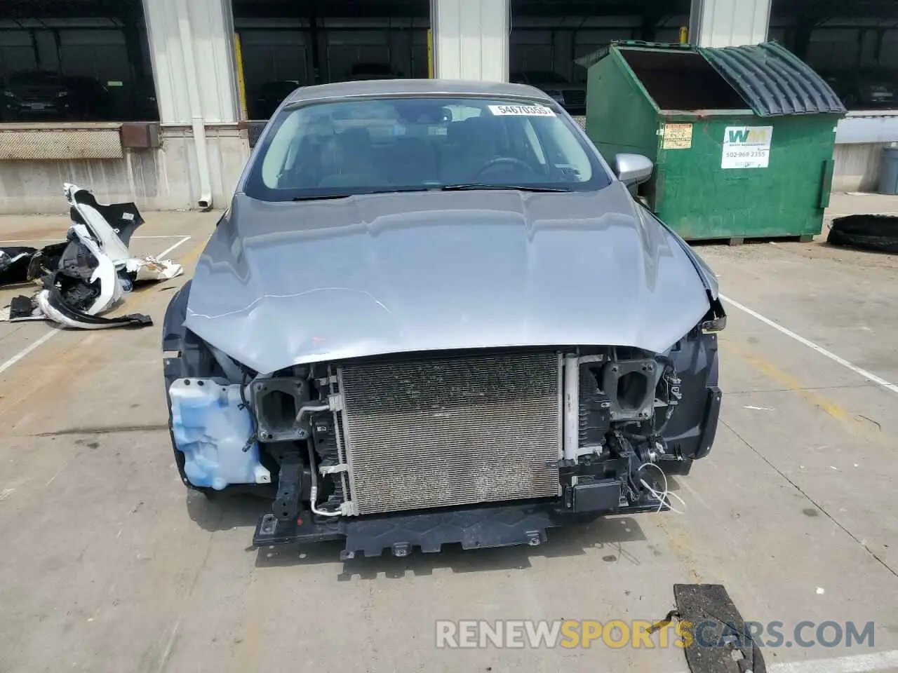 5 fotografías del automóvil dañado 3FA6P0G7XLR266631 FORD FUSION 2020