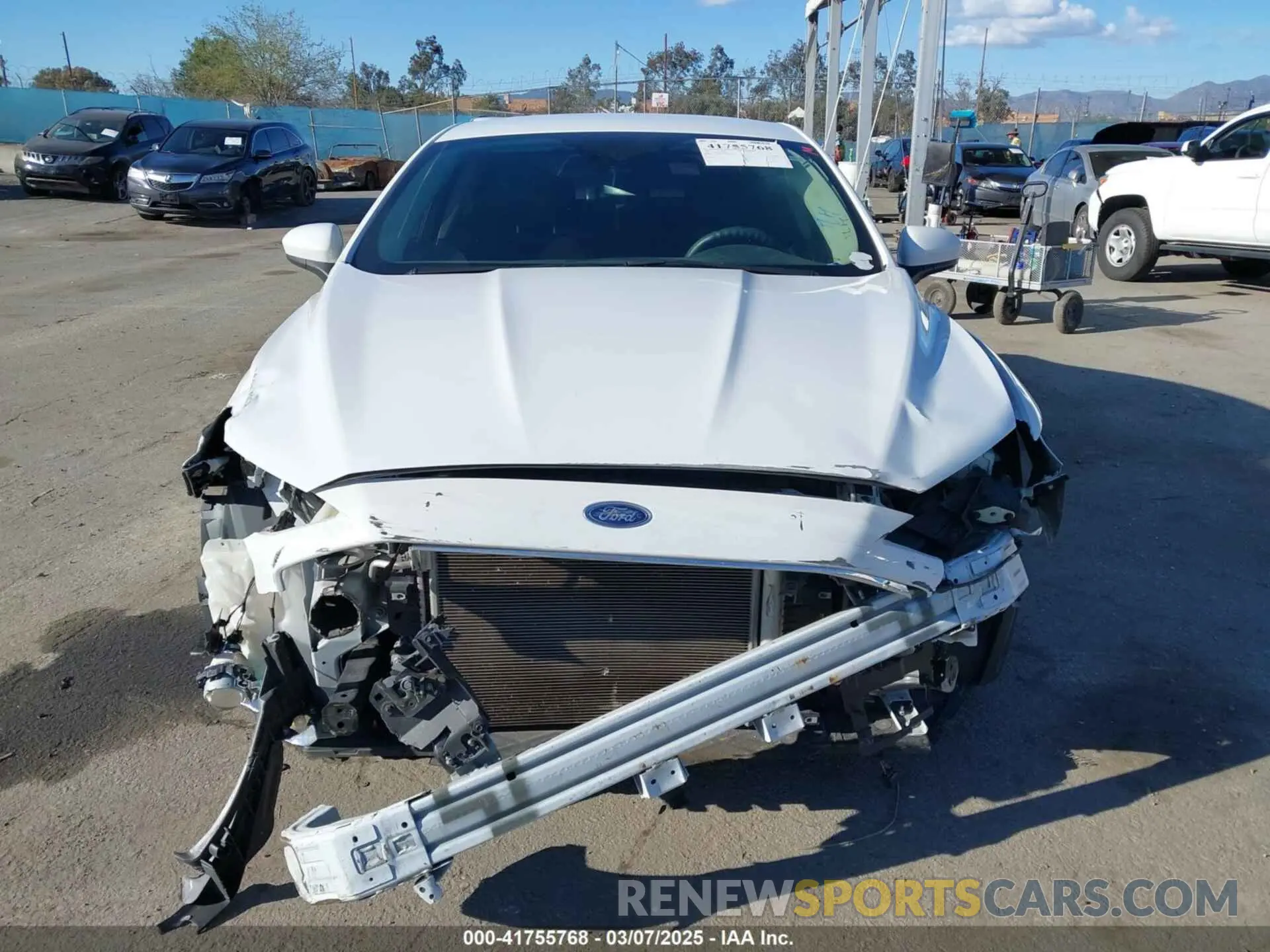 13 fotografías del automóvil dañado 3FA6P0H70LR155746 FORD FUSION 2020