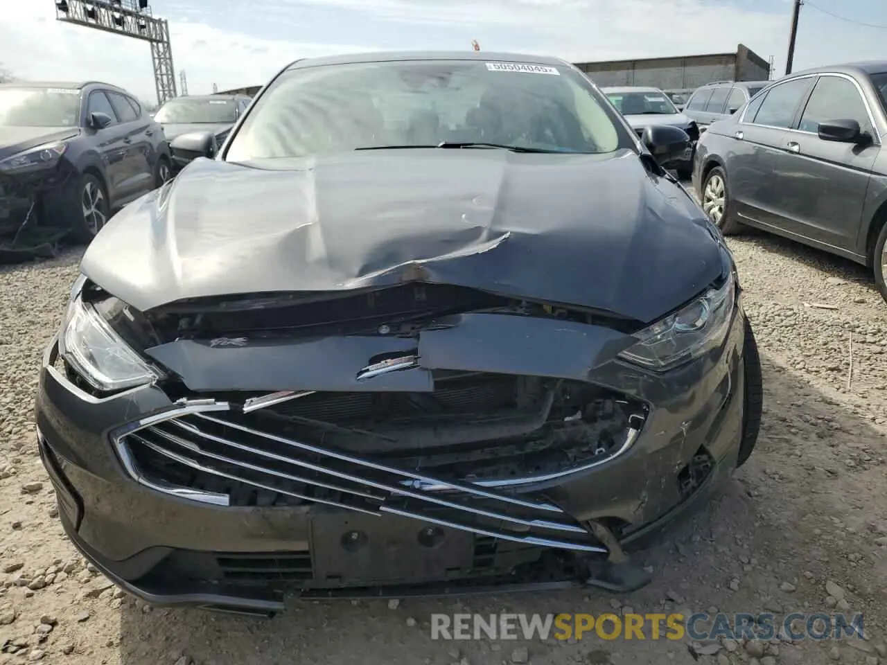 5 fotografías del automóvil dañado 3FA6P0H70LR240229 FORD FUSION 2020