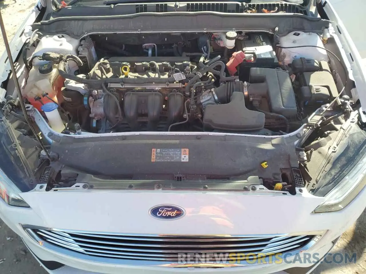 11 fotografías del automóvil dañado 3FA6P0H74LR129120 FORD FUSION 2020