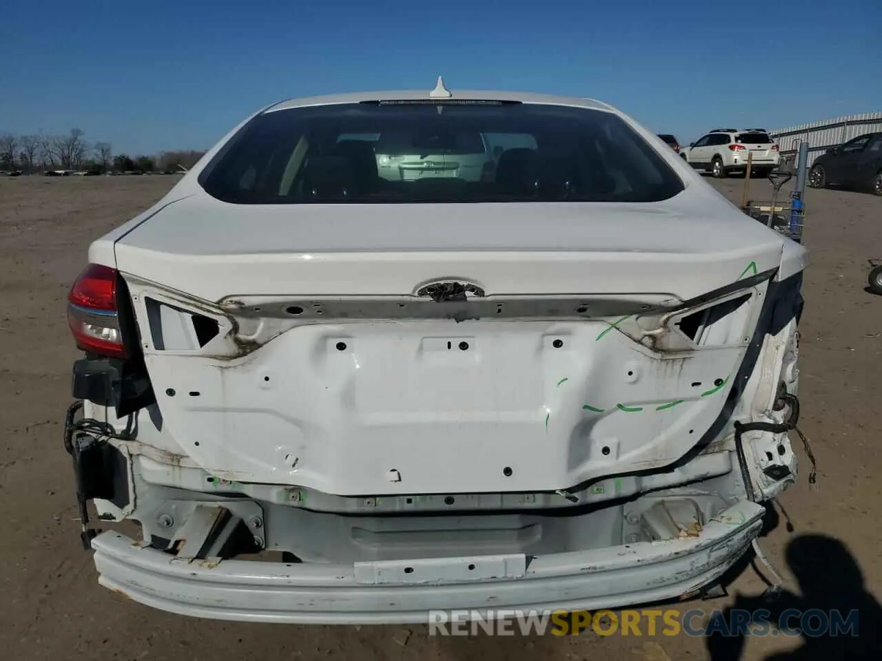 6 fotografías del automóvil dañado 3FA6P0H74LR129120 FORD FUSION 2020