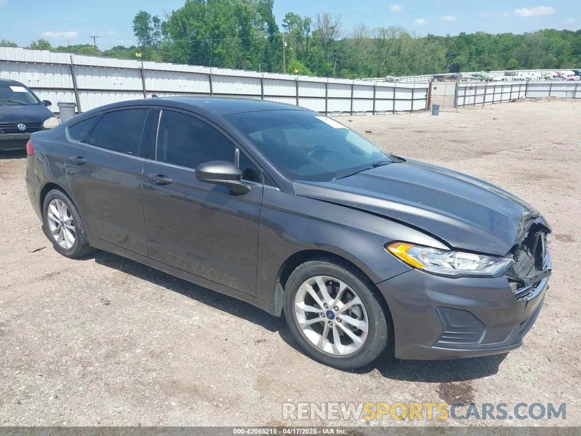 1 fotografías del automóvil dañado 3FA6P0H79LR118534 FORD FUSION 2020