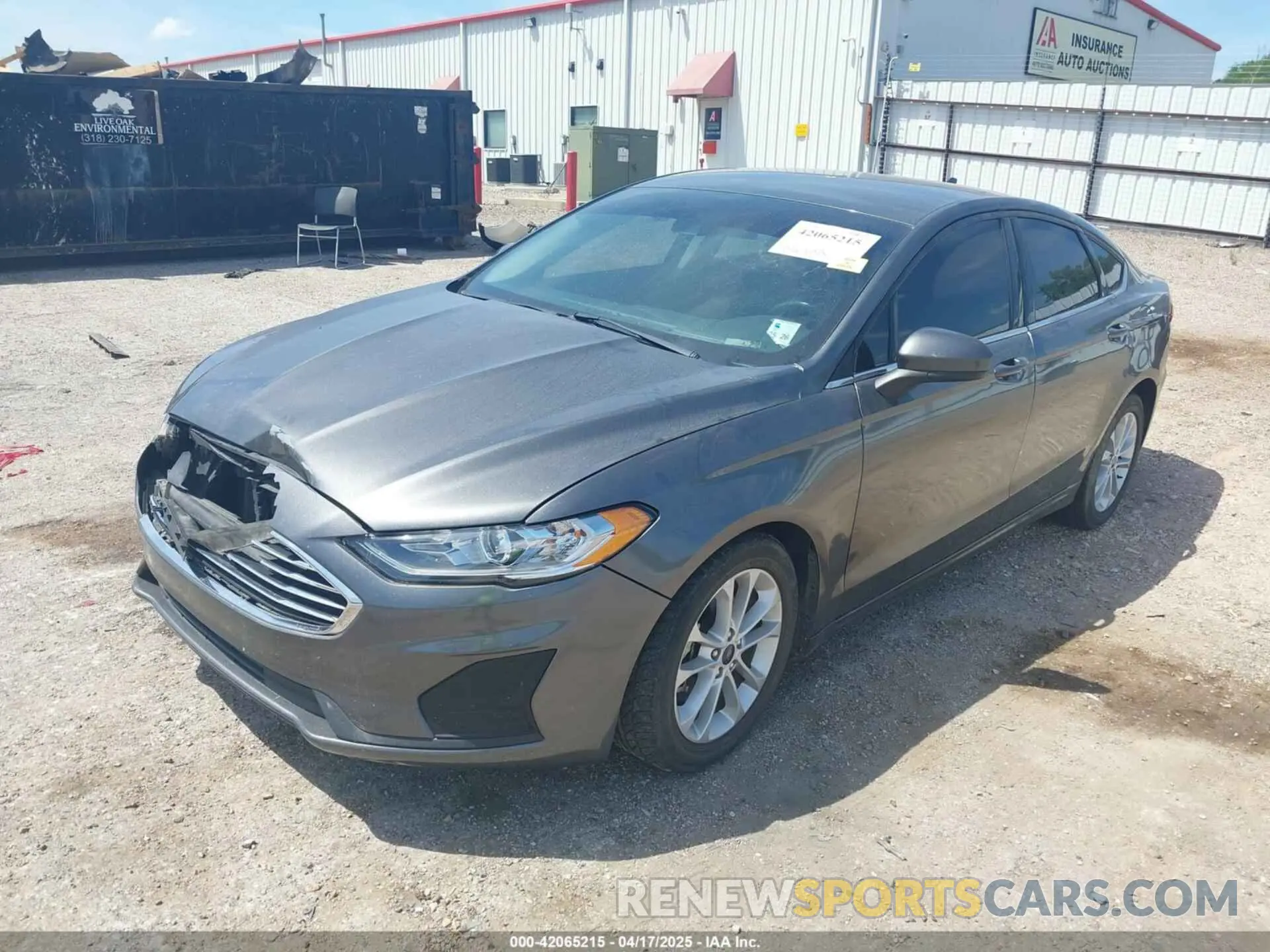 2 fotografías del automóvil dañado 3FA6P0H79LR118534 FORD FUSION 2020