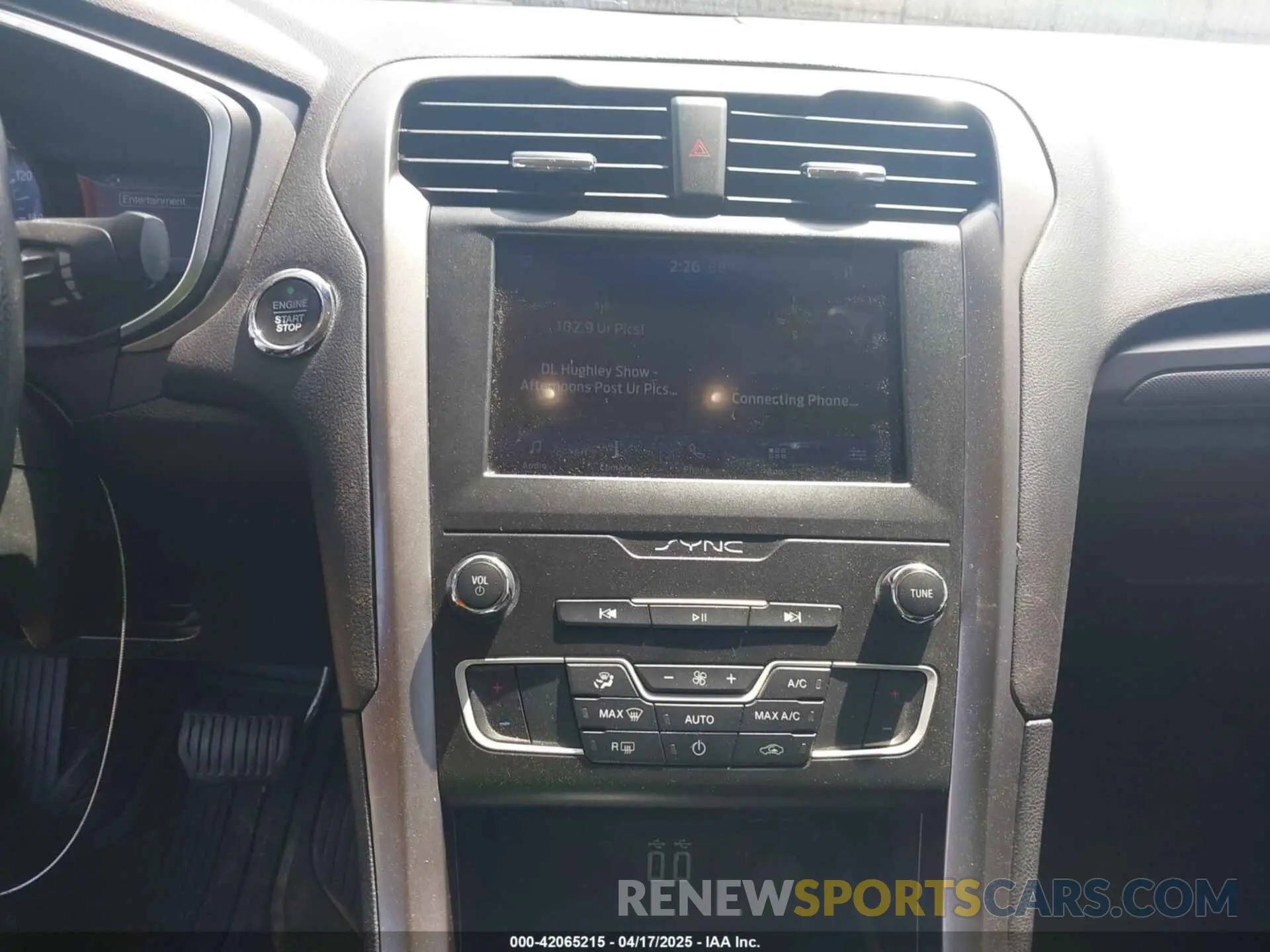 20 fotografías del automóvil dañado 3FA6P0H79LR118534 FORD FUSION 2020
