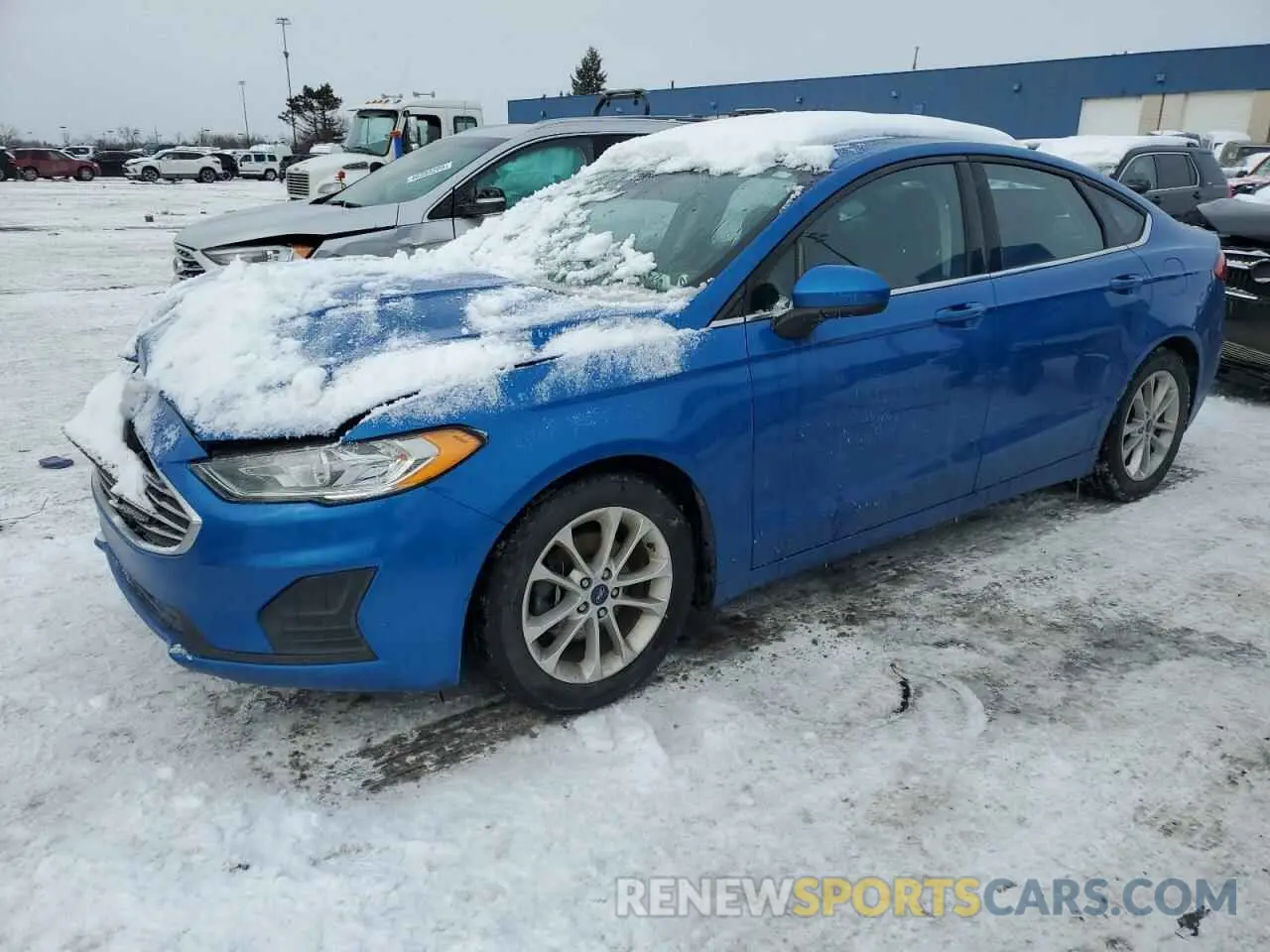 1 fotografías del automóvil dañado 3FA6P0HD0LR107945 FORD FUSION 2020