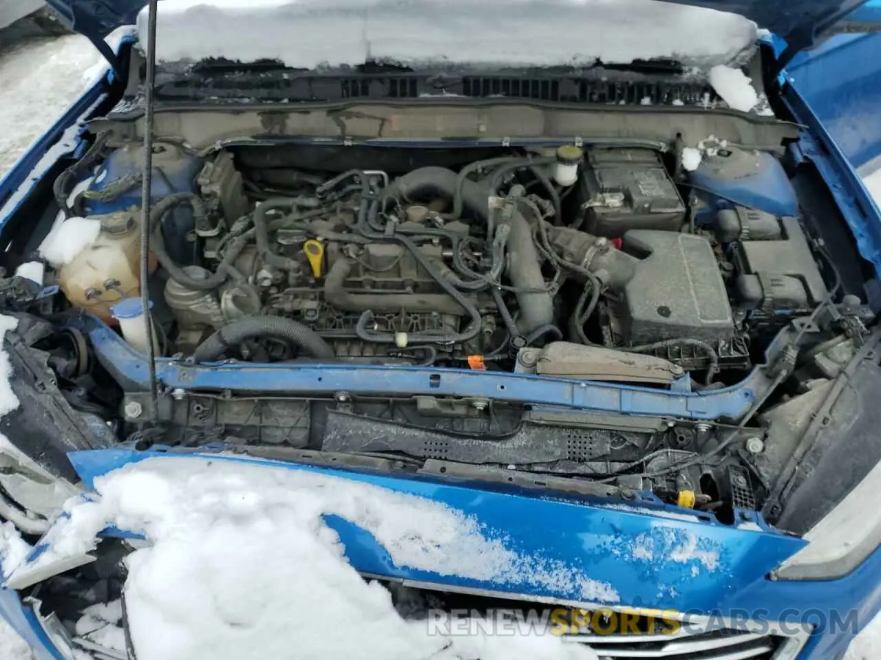 11 fotografías del automóvil dañado 3FA6P0HD0LR107945 FORD FUSION 2020