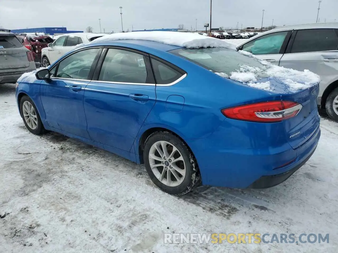 2 fotografías del automóvil dañado 3FA6P0HD0LR107945 FORD FUSION 2020