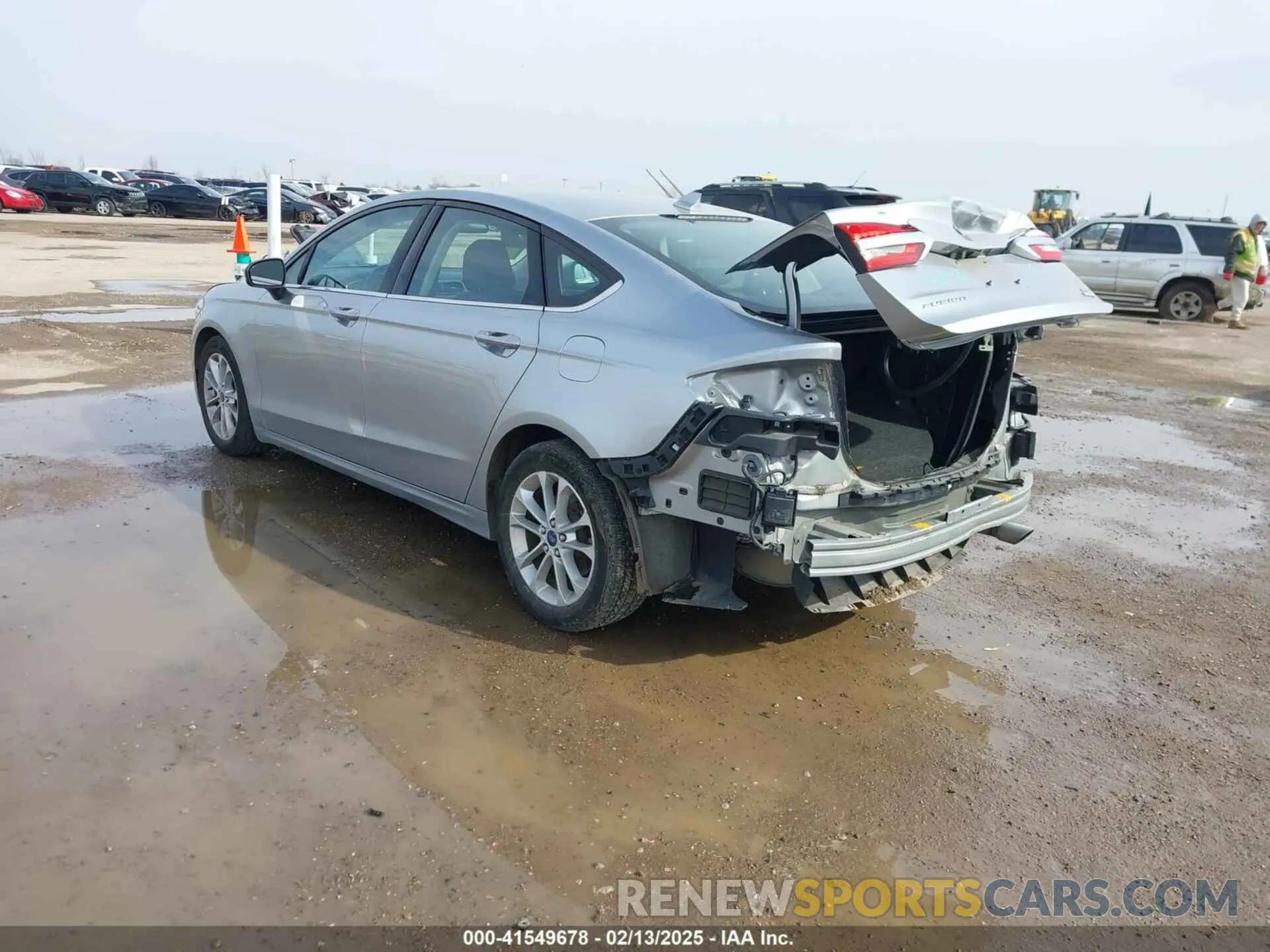 3 fotografías del automóvil dañado 3FA6P0HD0LR111008 FORD FUSION 2020
