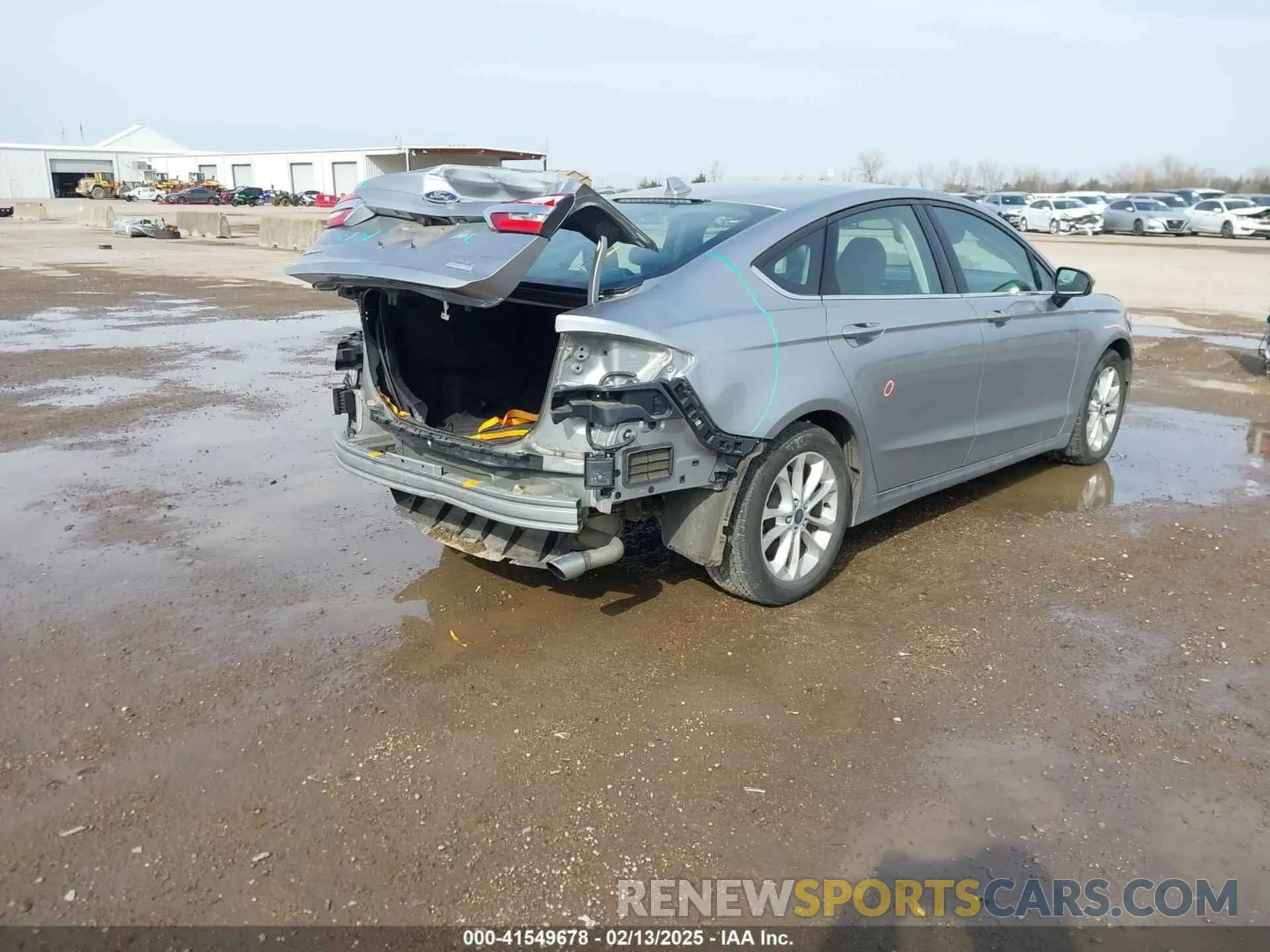 4 fotografías del automóvil dañado 3FA6P0HD0LR111008 FORD FUSION 2020