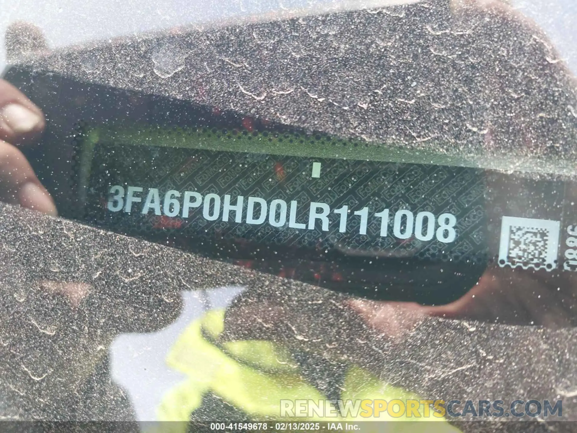 9 fotografías del automóvil dañado 3FA6P0HD0LR111008 FORD FUSION 2020