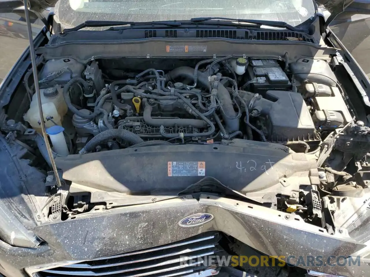 12 fotografías del automóvil dañado 3FA6P0HD0LR111381 FORD FUSION 2020