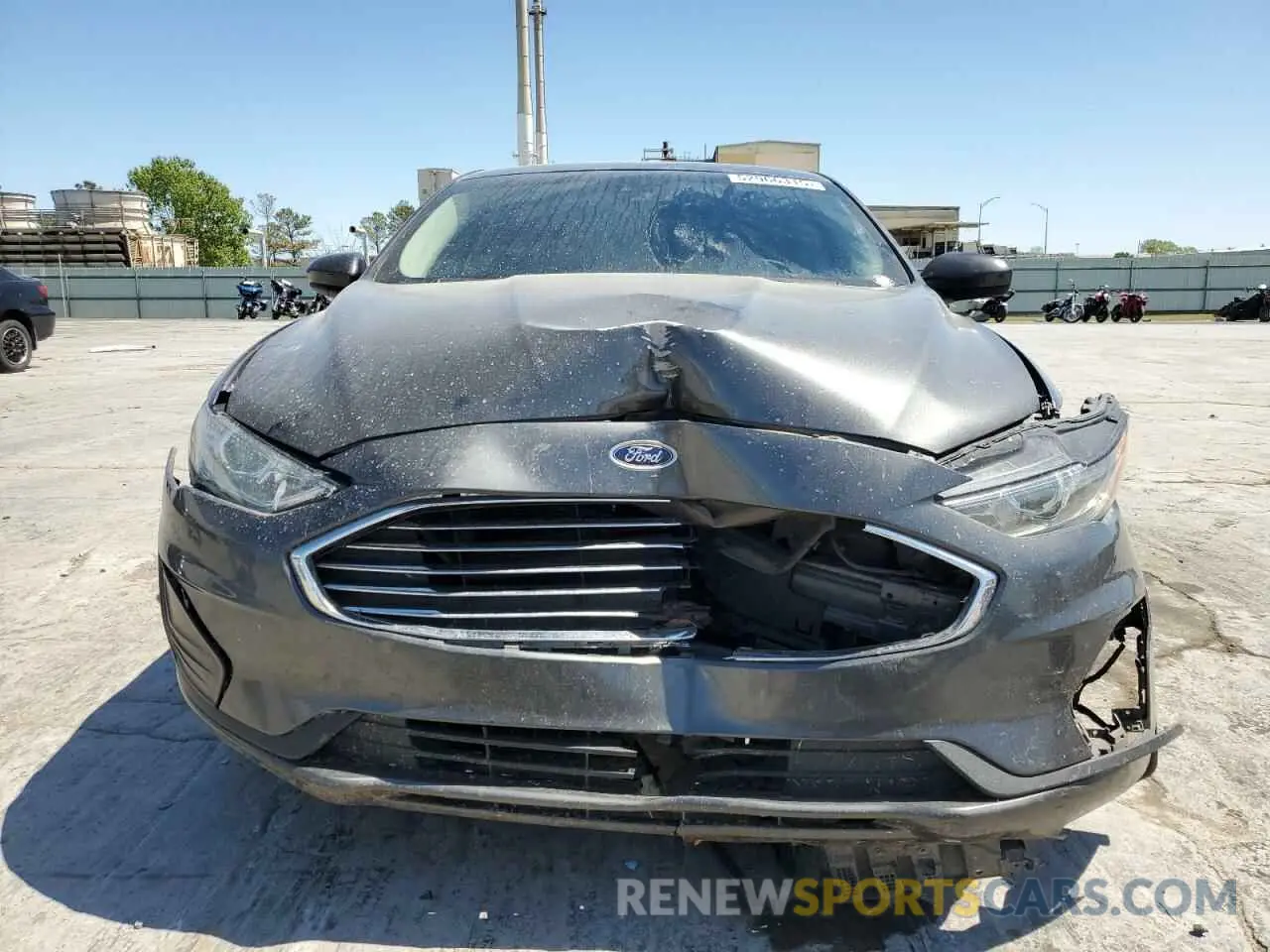 5 fotografías del automóvil dañado 3FA6P0HD0LR111381 FORD FUSION 2020