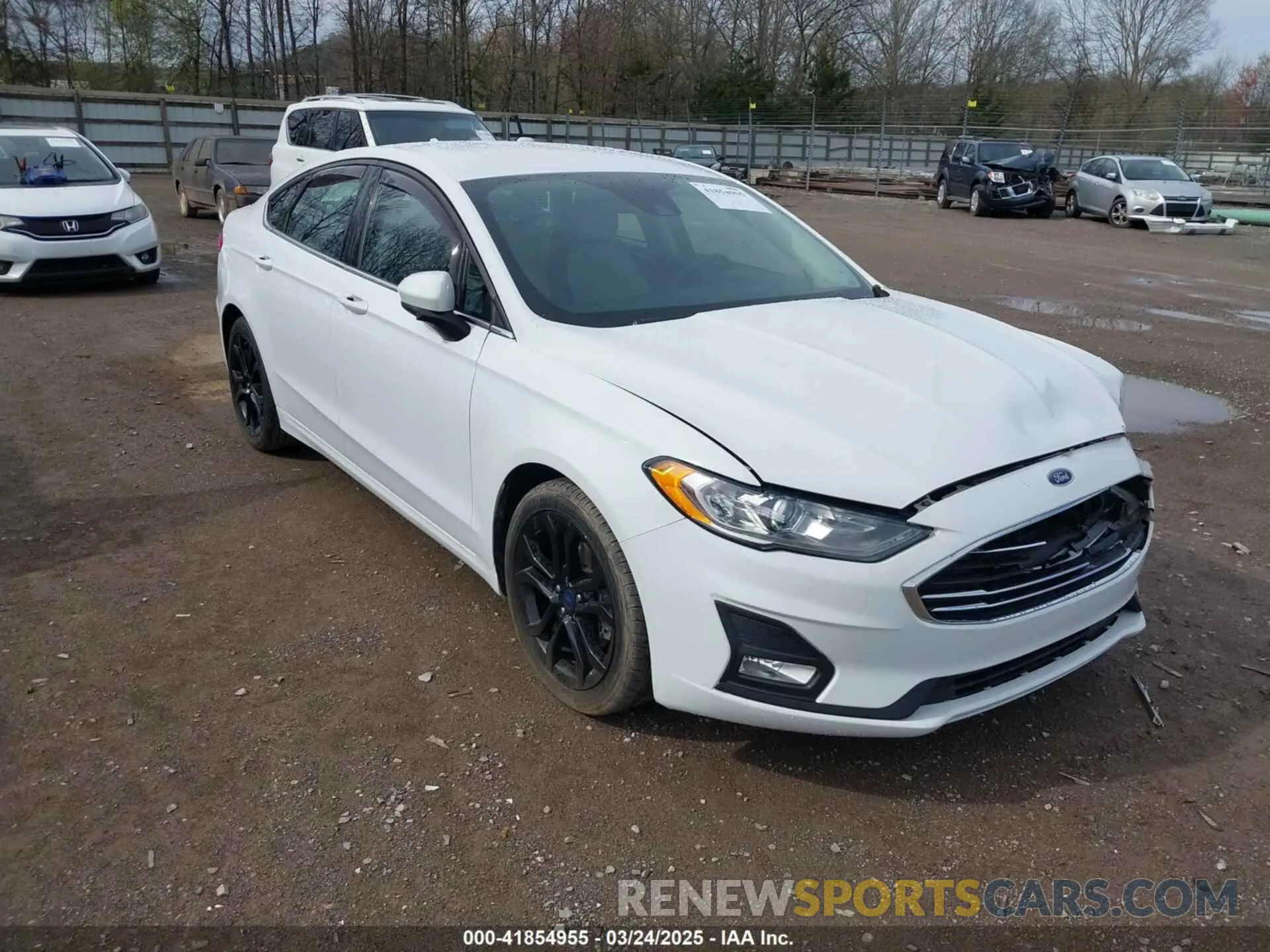 1 fotografías del automóvil dañado 3FA6P0HD0LR143408 FORD FUSION 2020