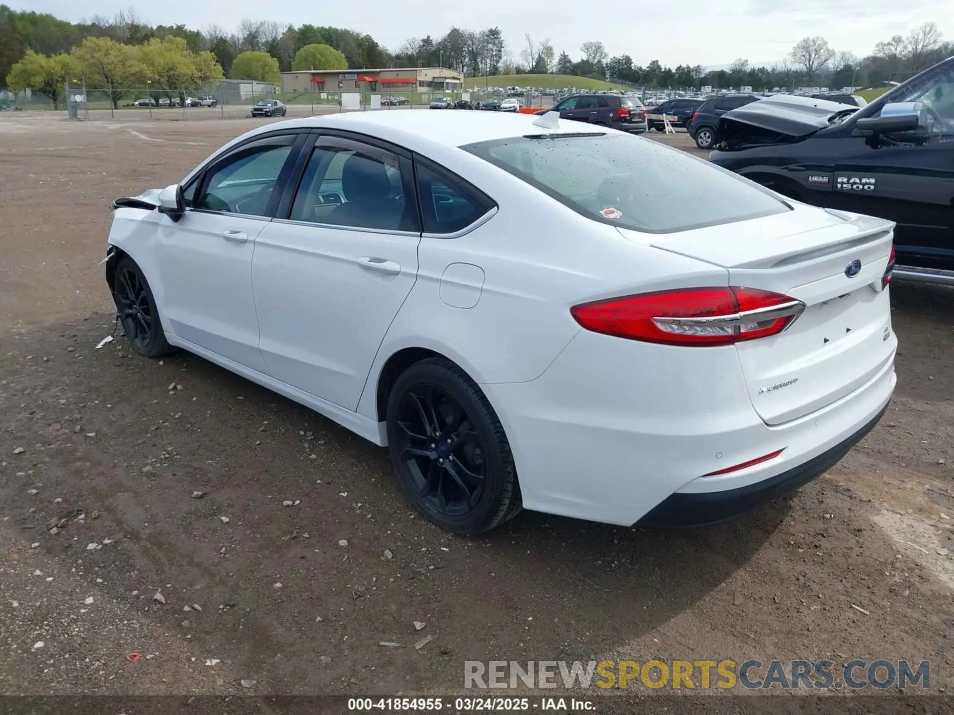 3 fotografías del automóvil dañado 3FA6P0HD0LR143408 FORD FUSION 2020