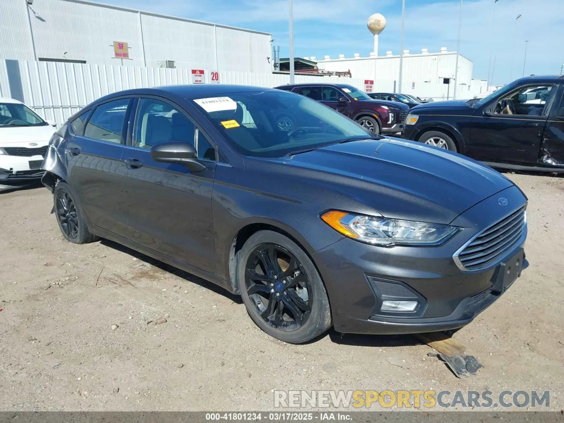 1 fotografías del automóvil dañado 3FA6P0HD0LR147782 FORD FUSION 2020