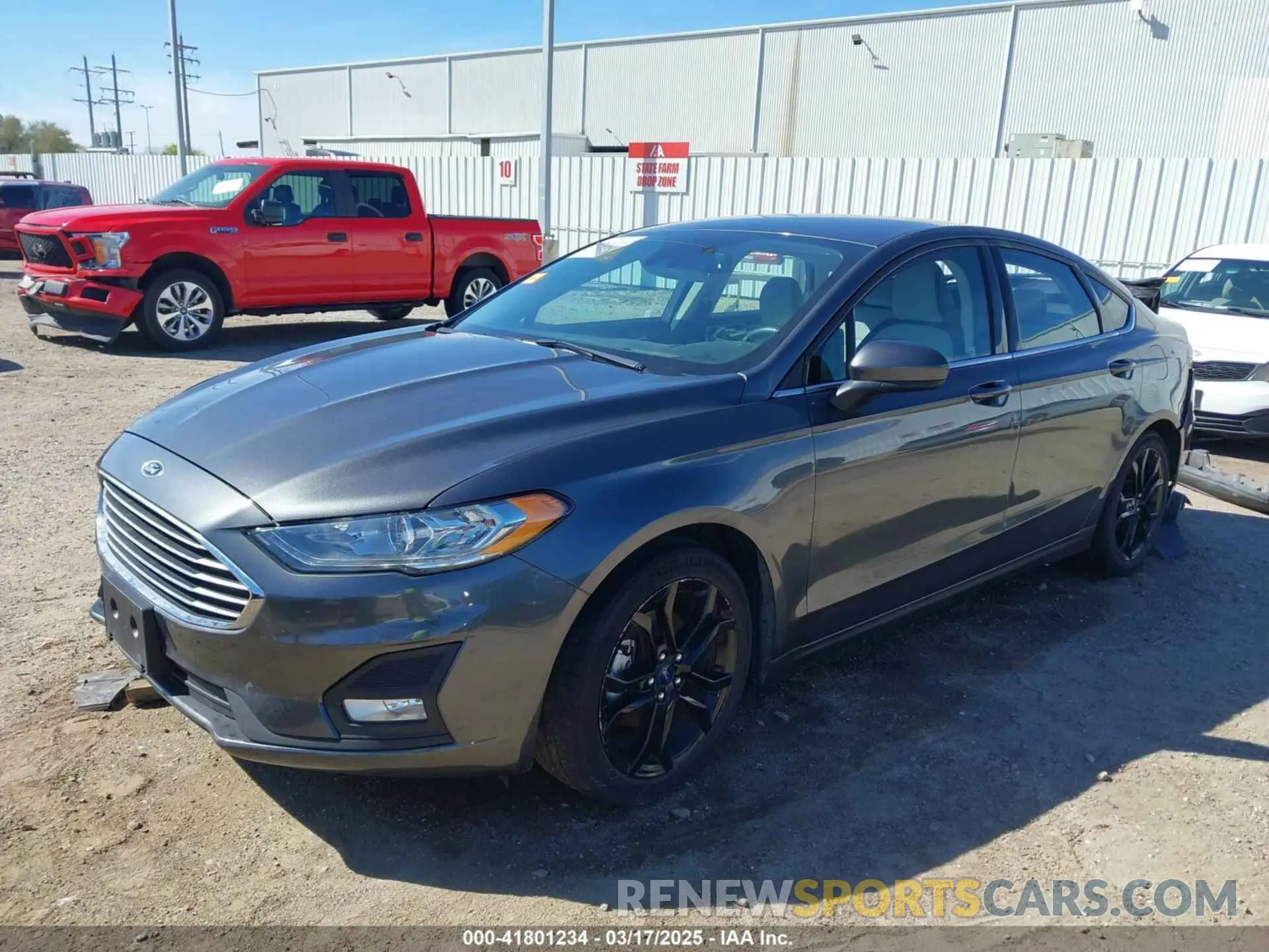 2 fotografías del automóvil dañado 3FA6P0HD0LR147782 FORD FUSION 2020