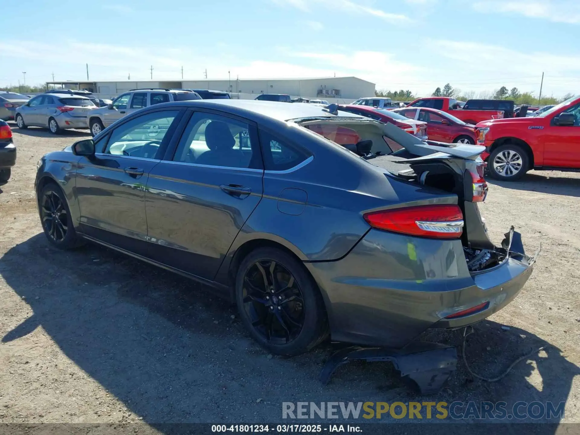 3 fotografías del automóvil dañado 3FA6P0HD0LR147782 FORD FUSION 2020