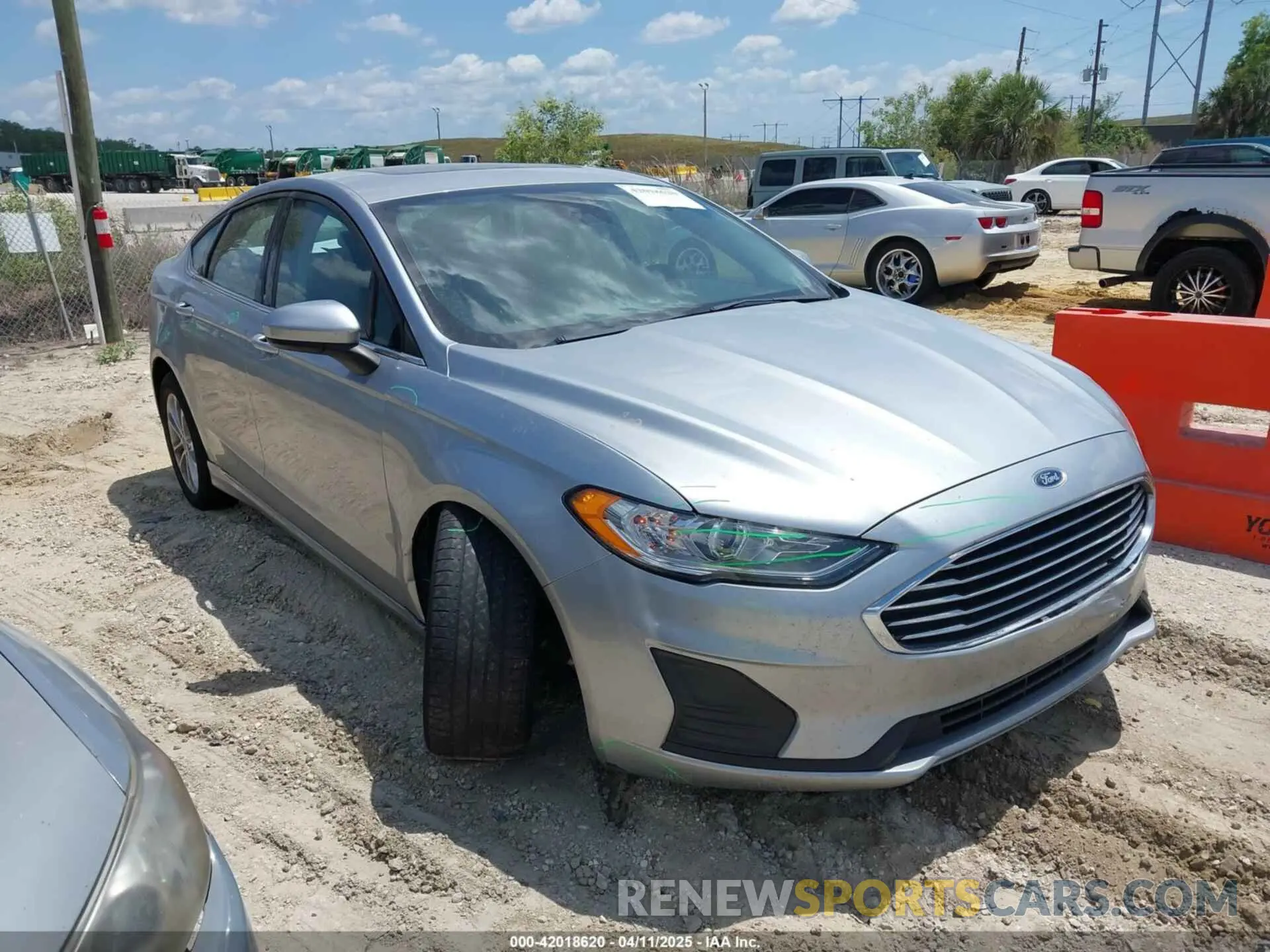 1 fotografías del automóvil dañado 3FA6P0HD0LR150679 FORD FUSION 2020