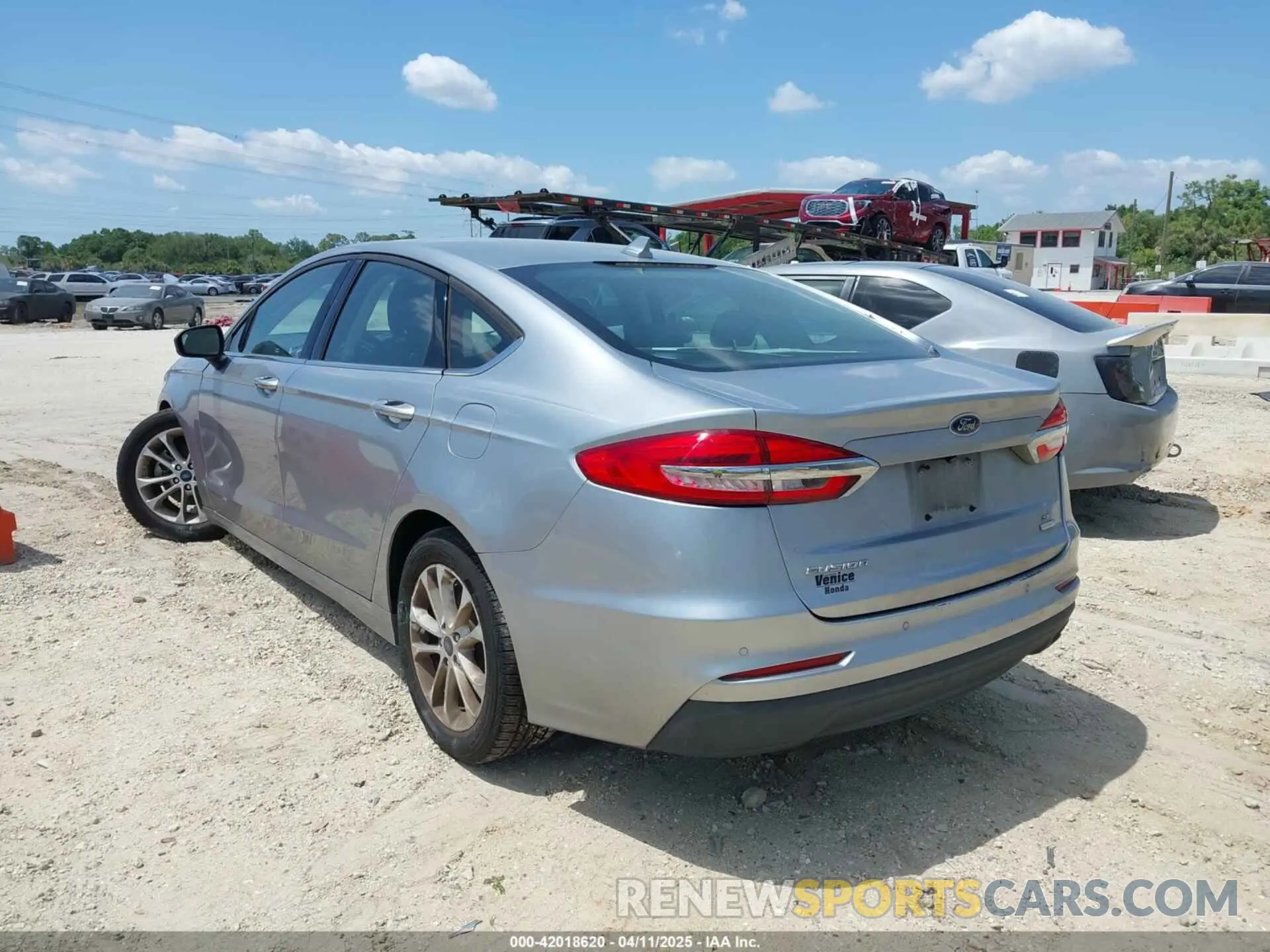 3 fotografías del automóvil dañado 3FA6P0HD0LR150679 FORD FUSION 2020