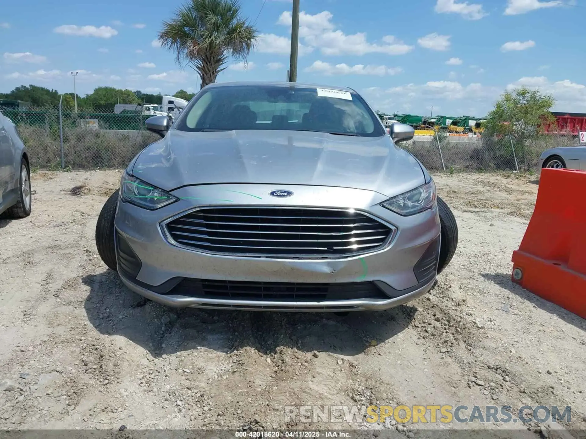 6 fotografías del automóvil dañado 3FA6P0HD0LR150679 FORD FUSION 2020