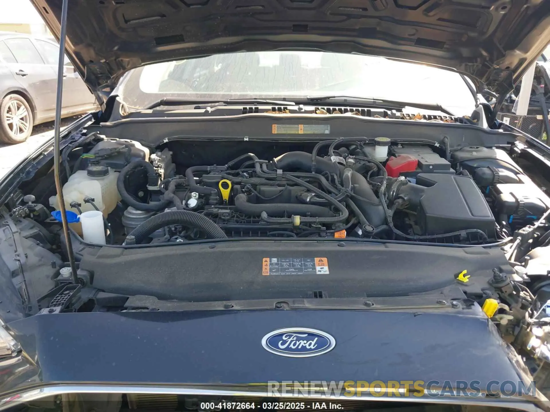 10 fotografías del automóvil dañado 3FA6P0HD0LR188042 FORD FUSION 2020