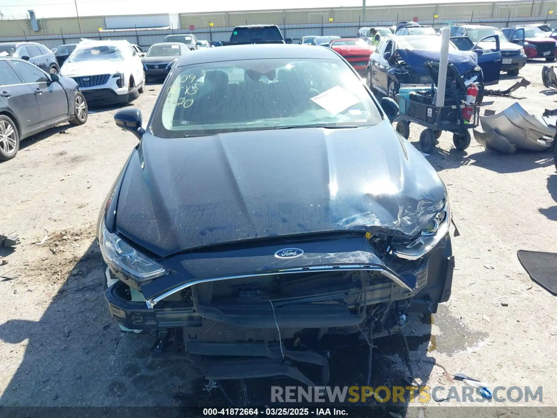 12 fotografías del automóvil dañado 3FA6P0HD0LR188042 FORD FUSION 2020