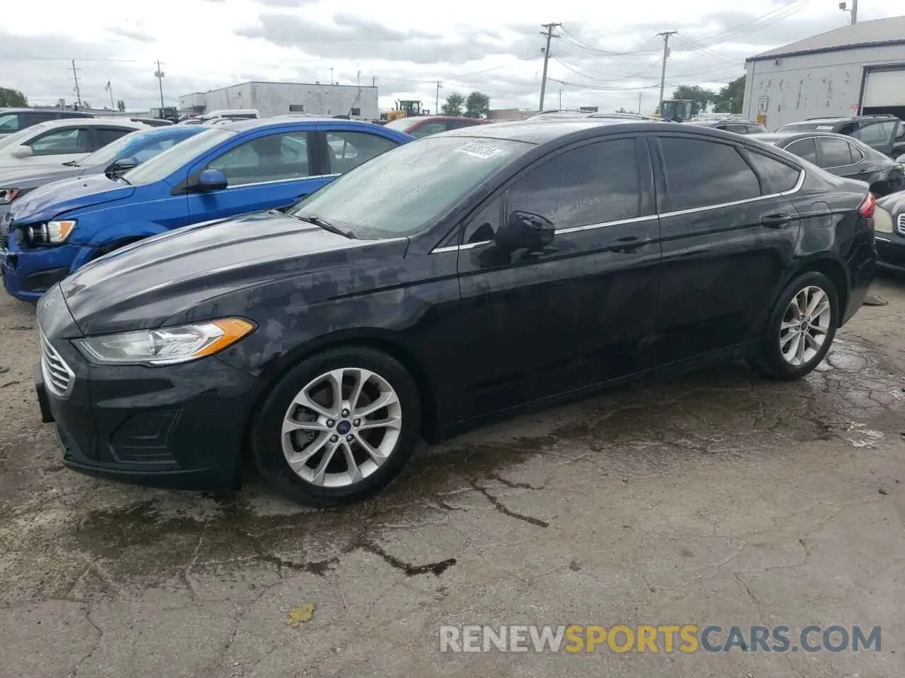 1 fotografías del automóvil dañado 3FA6P0HD0LR214560 FORD FUSION 2020