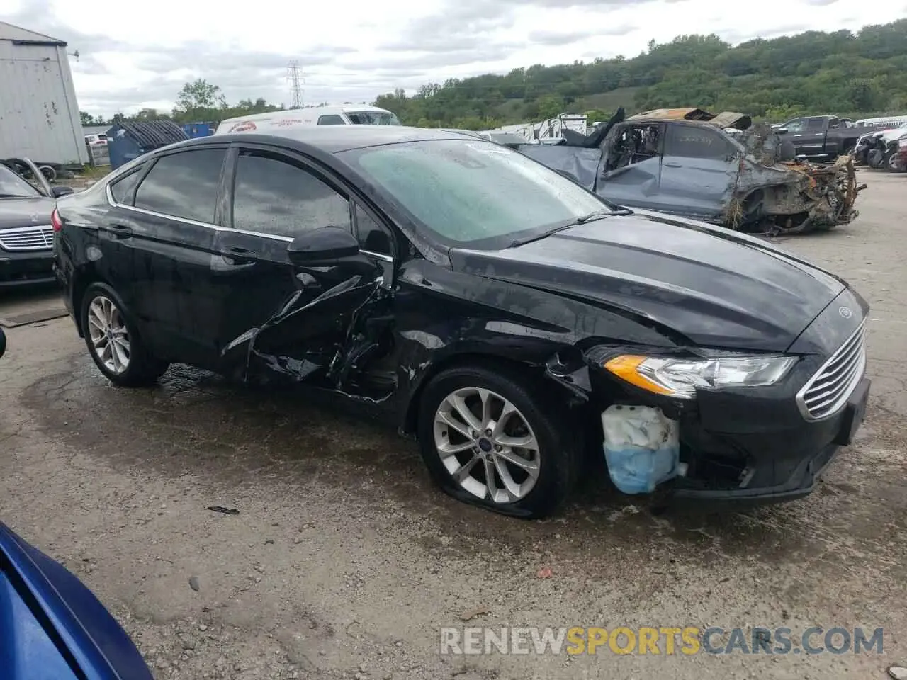 4 fotografías del automóvil dañado 3FA6P0HD0LR214560 FORD FUSION 2020