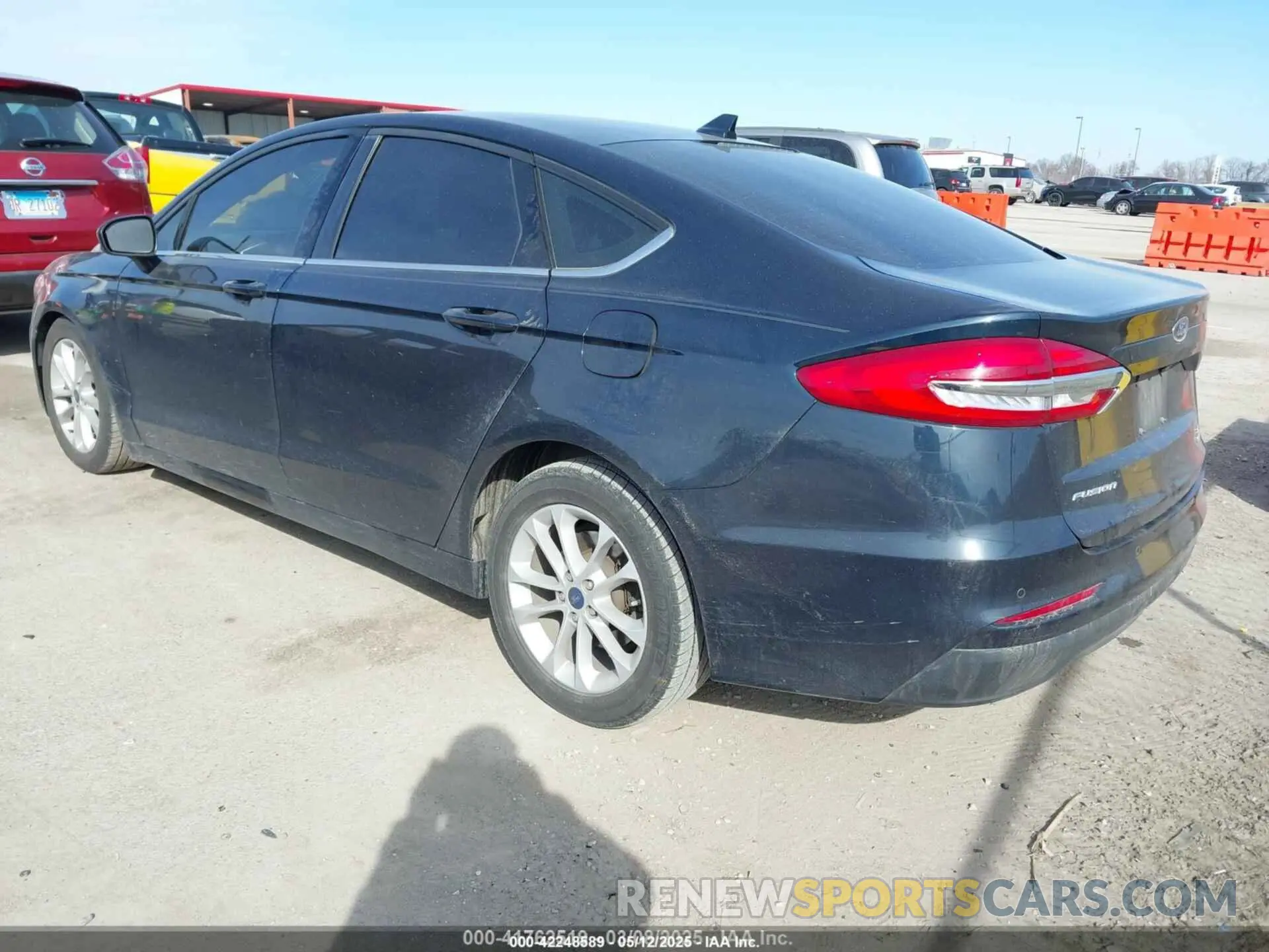 3 fotografías del automóvil dañado 3FA6P0HD0LR218771 FORD FUSION 2020