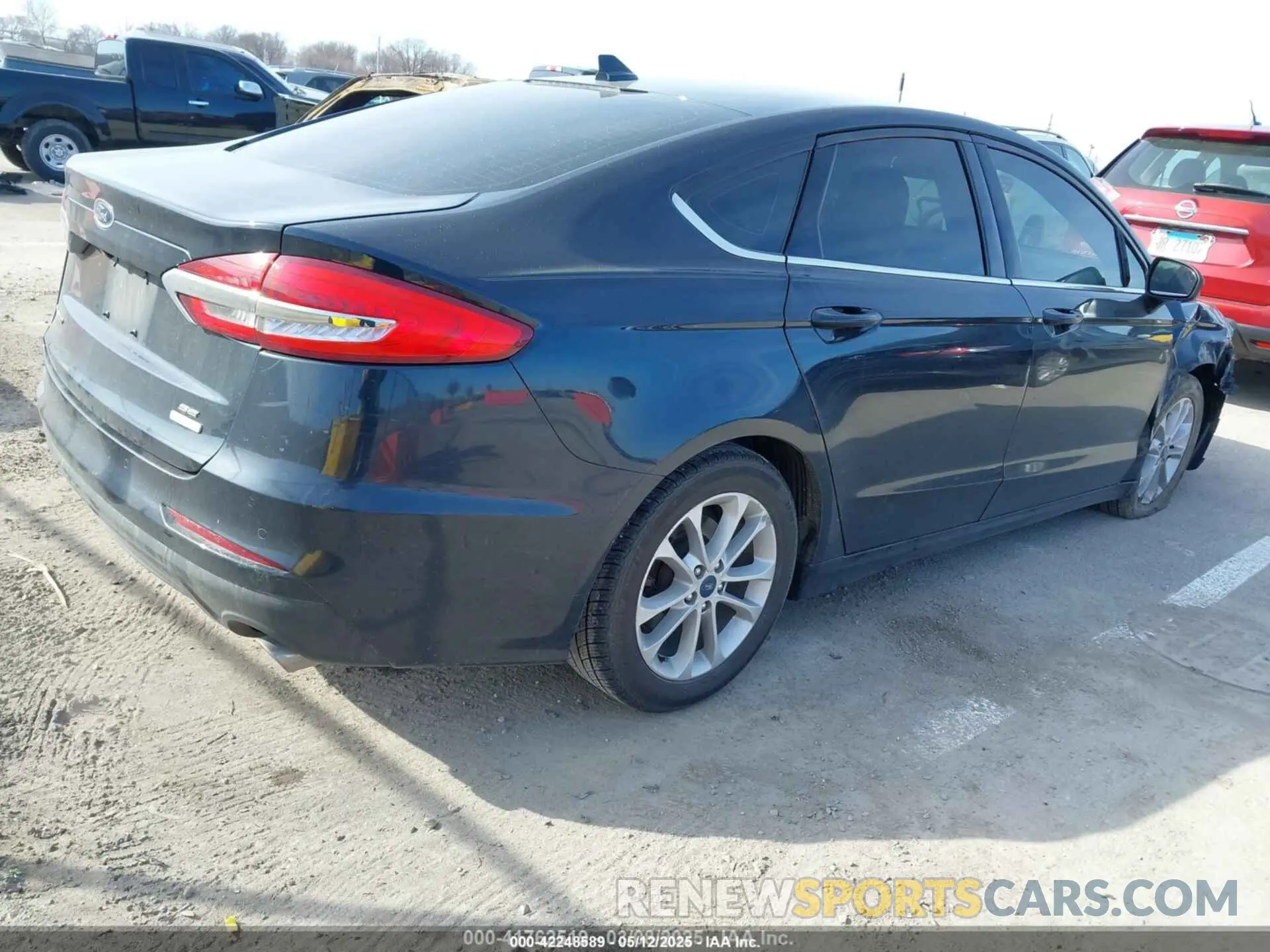 4 fotografías del automóvil dañado 3FA6P0HD0LR218771 FORD FUSION 2020