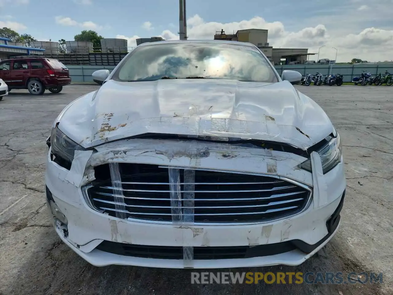5 fotografías del automóvil dañado 3FA6P0HD0LR222934 FORD FUSION 2020