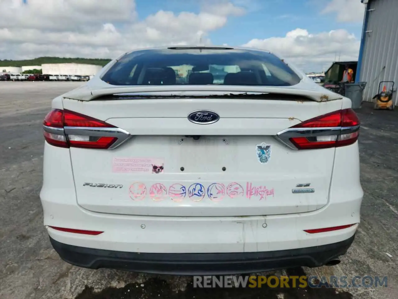 6 fotografías del automóvil dañado 3FA6P0HD0LR222934 FORD FUSION 2020