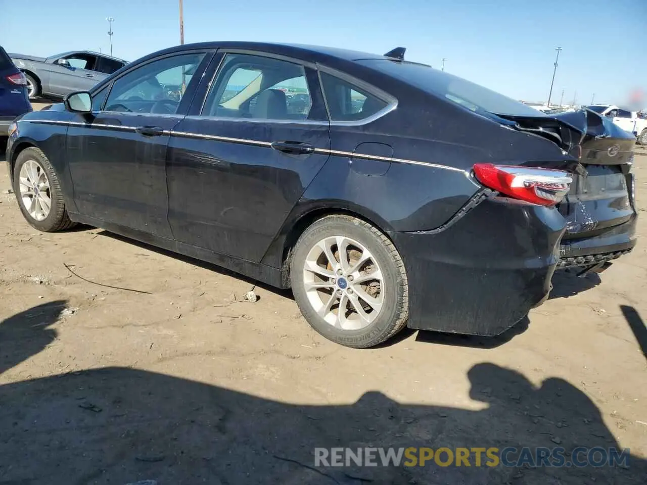 2 fotografías del automóvil dañado 3FA6P0HD0LR259207 FORD FUSION 2020