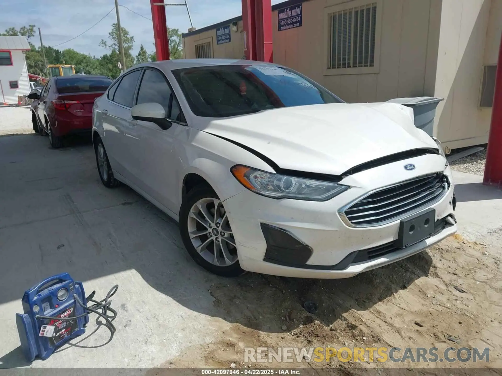 1 fotografías del automóvil dañado 3FA6P0HD0LR264147 FORD FUSION 2020