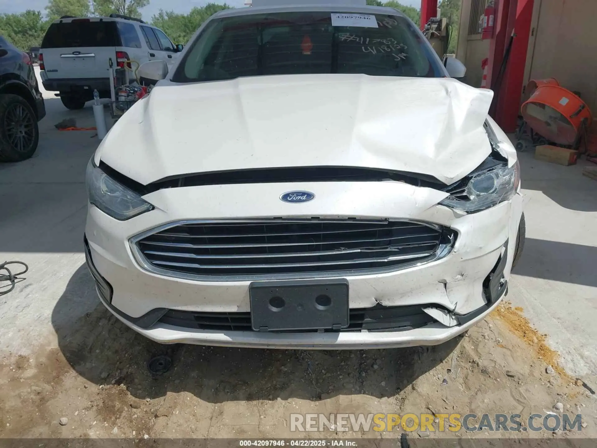 6 fotografías del automóvil dañado 3FA6P0HD0LR264147 FORD FUSION 2020