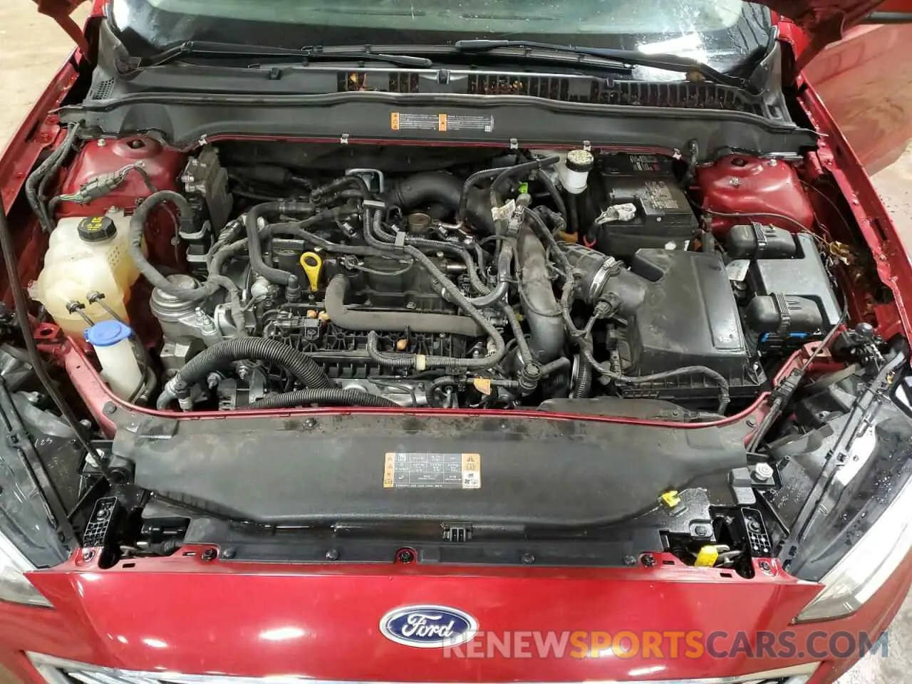 12 fotografías del automóvil dañado 3FA6P0HD1LR110725 FORD FUSION 2020