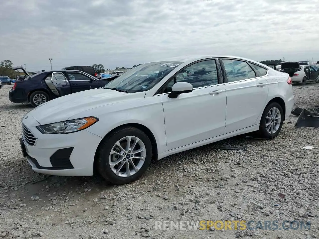 1 fotografías del automóvil dañado 3FA6P0HD1LR126407 FORD FUSION 2020