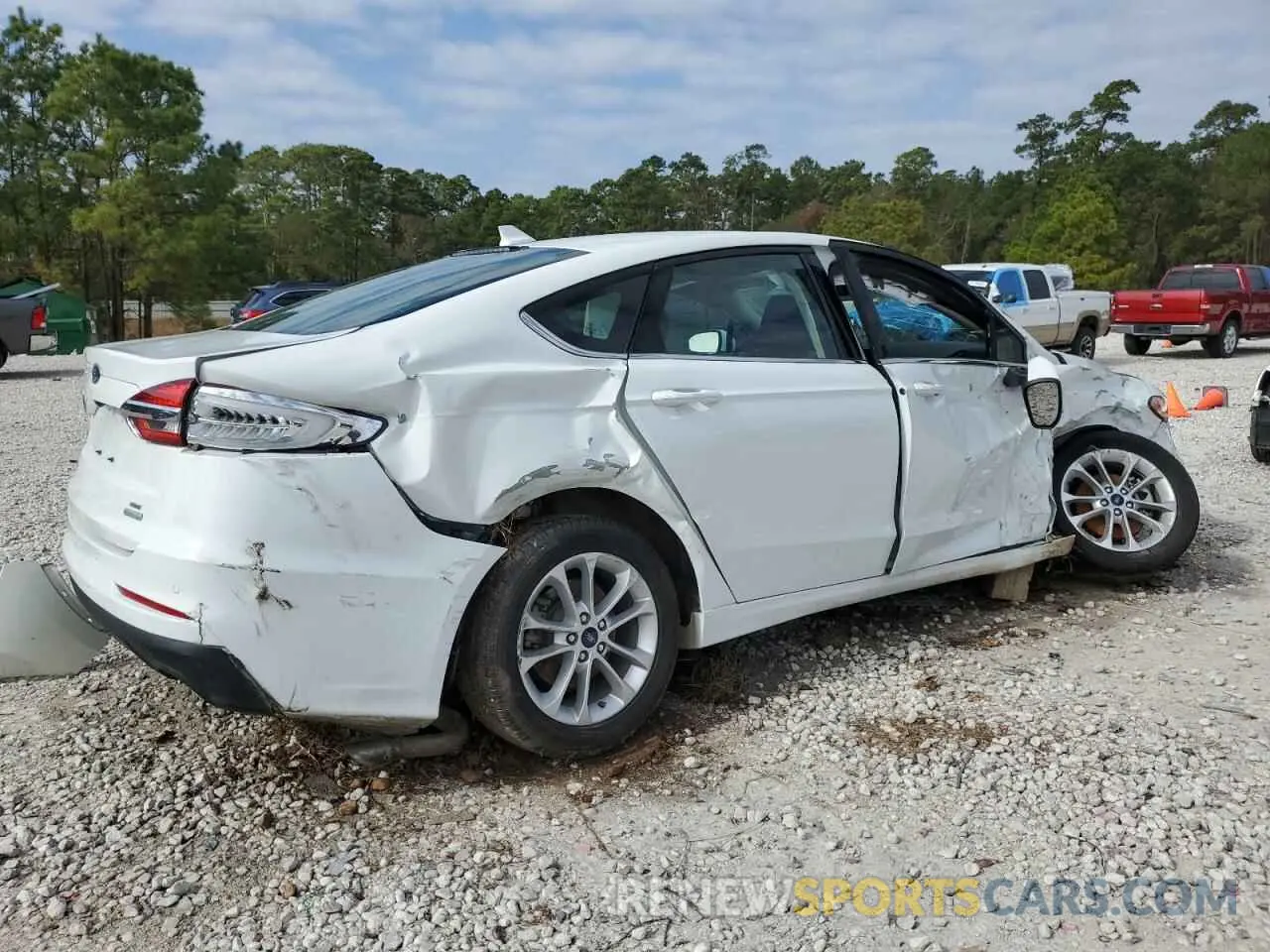 3 fotografías del automóvil dañado 3FA6P0HD1LR126407 FORD FUSION 2020