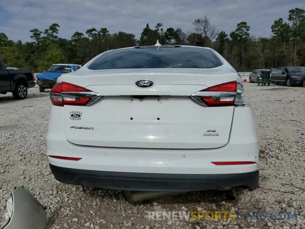 6 fotografías del automóvil dañado 3FA6P0HD1LR126407 FORD FUSION 2020